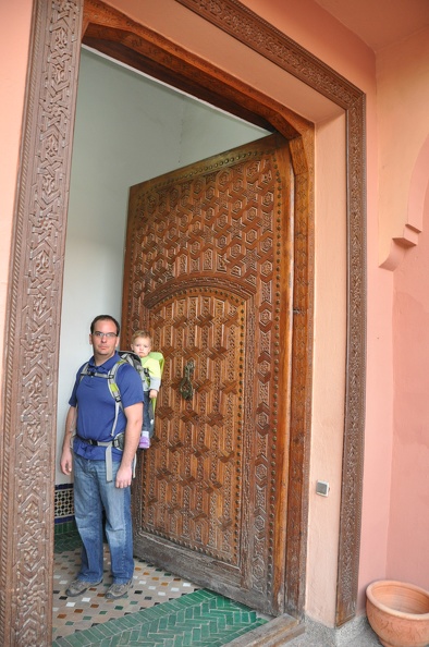 Doug and Greta - Museum of Morocco